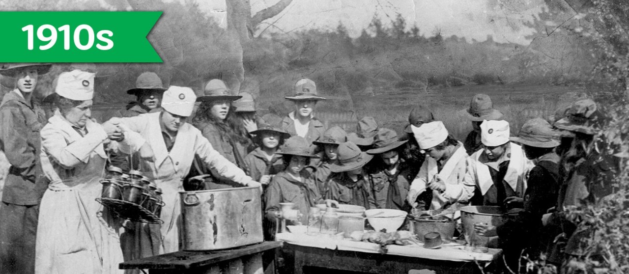 Girl Scout Cookie History - 1910s