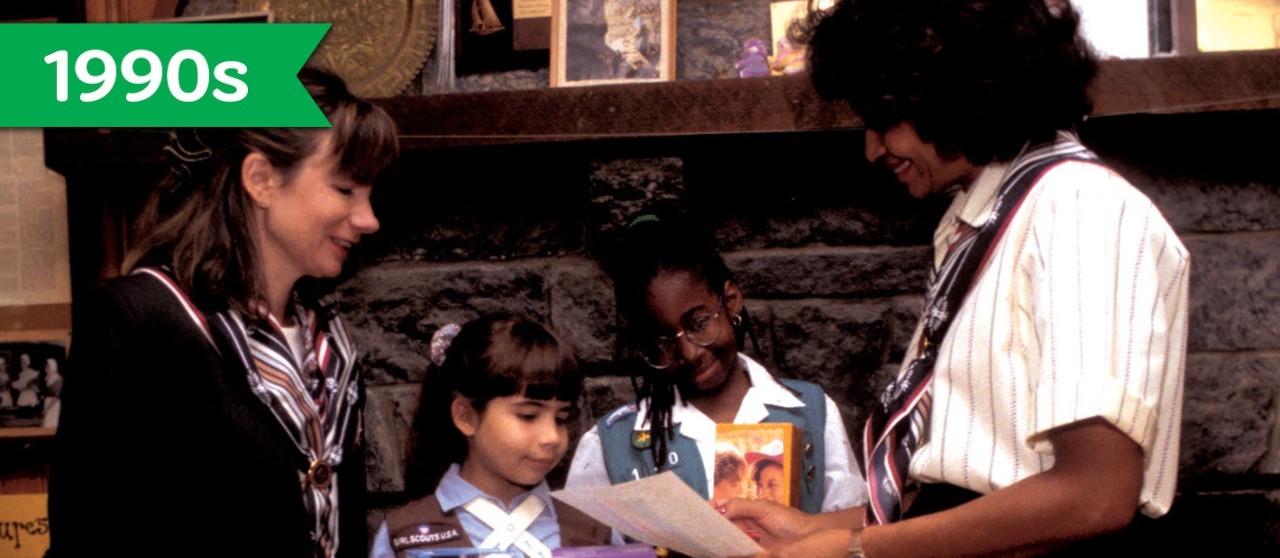 Girl Scout Cookie History - 1990s