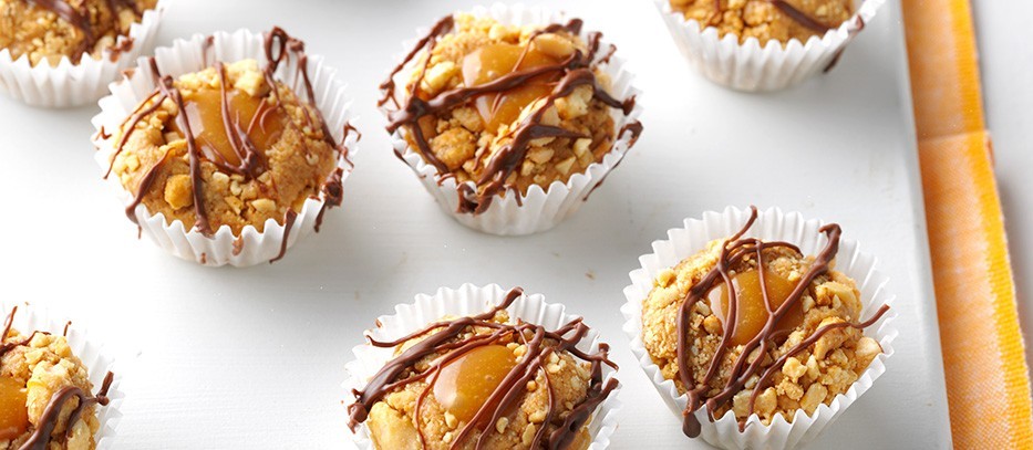 Peanut-Caramel-Thumbprint-No-Bake-Cookies