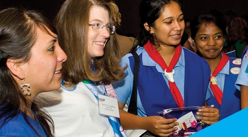 Girl Scouts earn their Global Action Award