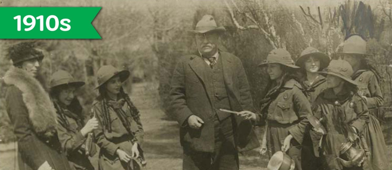 Girl Scouts in the 1910s