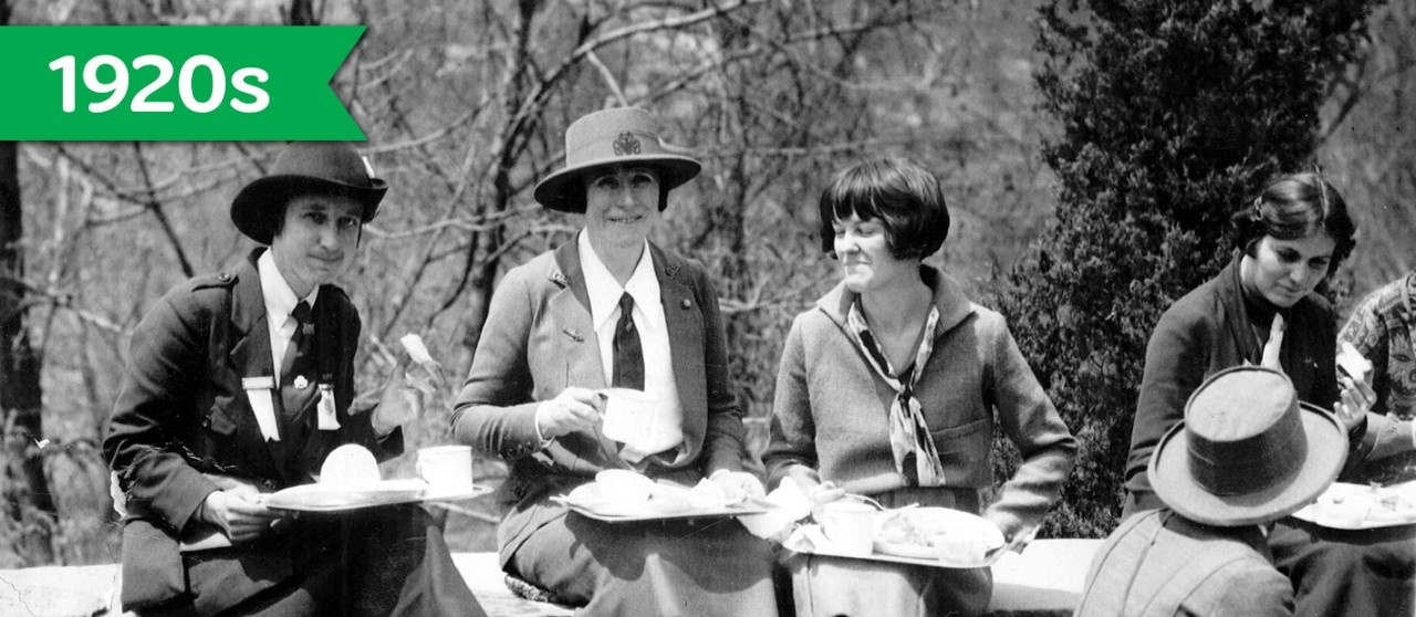 Girl Scouts in the 1920s