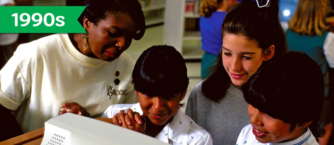 Girl Scouts in the 1990s