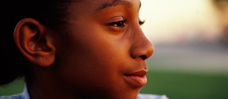 Confident young girl standing up for herself