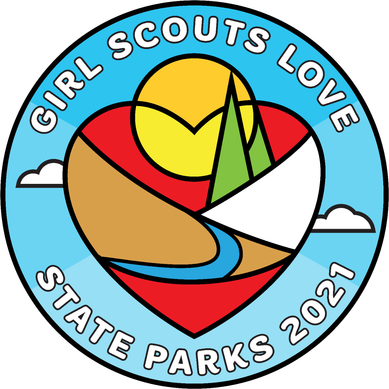 Girl Scouts Love State Parks 2021 Passport