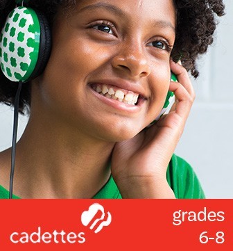 Learn more about Girl Scout Cadettes (Grades 6-8)