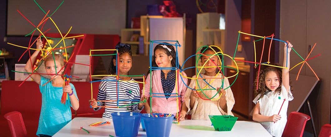 Girl Scout Brownies make new friends and learn new skills as they earn badges.