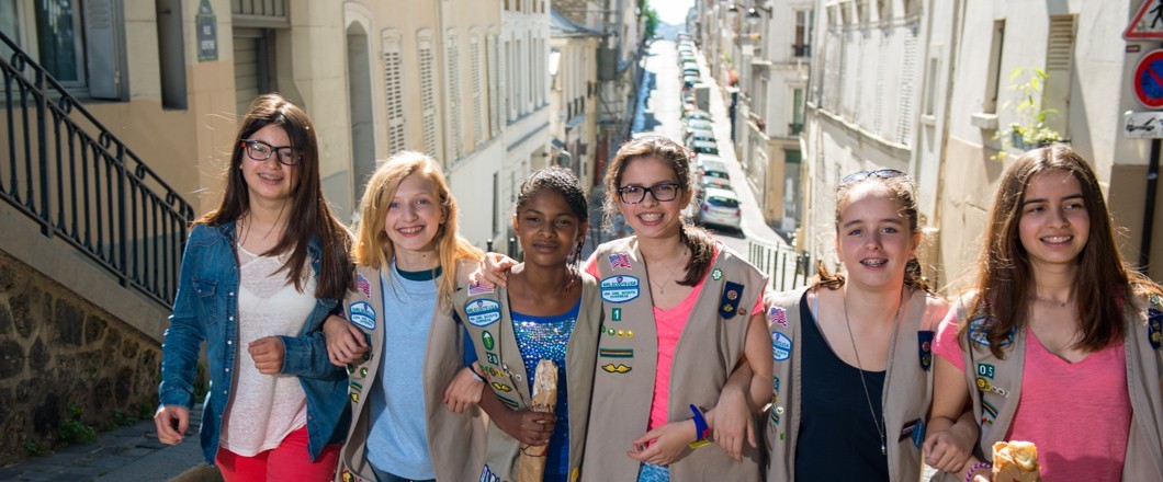 Girl Scouts explore the world