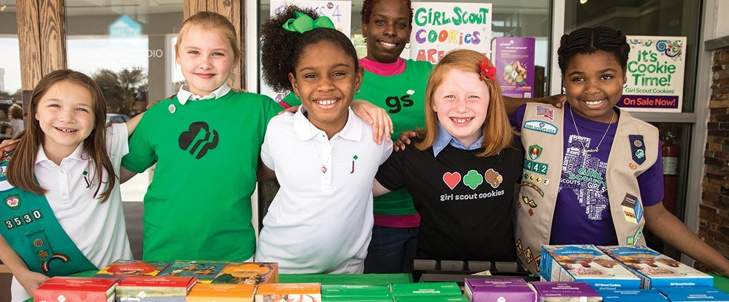 Girl Scouts learn 5 essential life skills by selling the iconic Girl Scout cookies