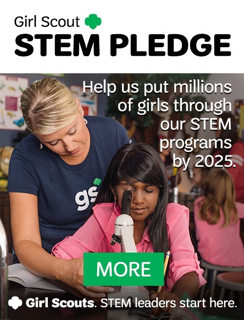 Girl Scout STEM Pledge